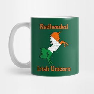 Redheaded Irish Unicorn Mug